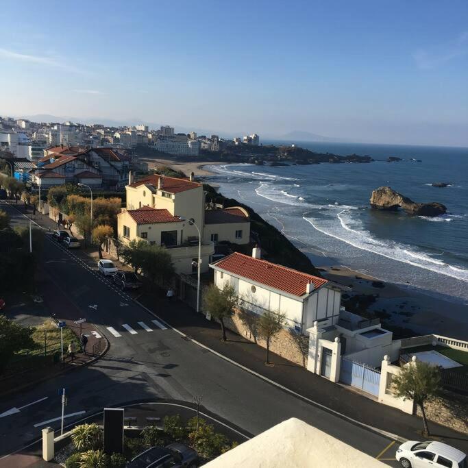 Appartement Avec Vue Exceptionnelle Sur Biarritz Extérieur photo