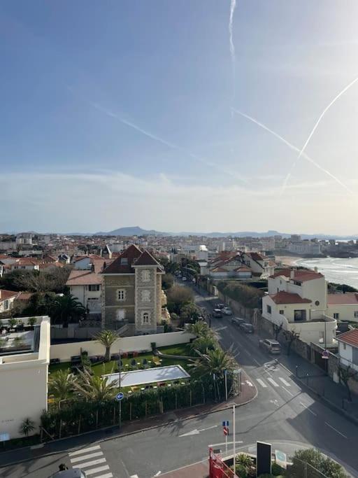 Appartement Avec Vue Exceptionnelle Sur Biarritz Extérieur photo